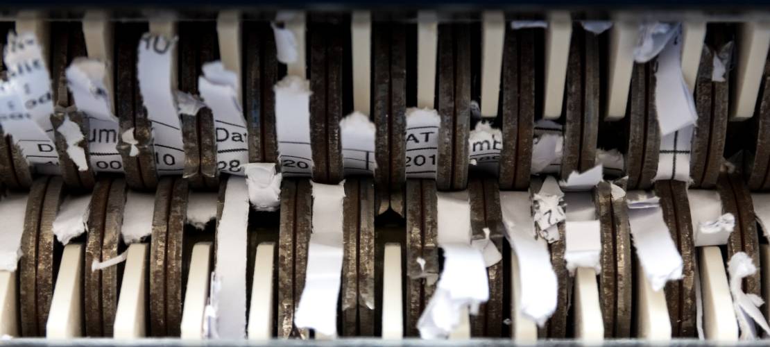 Makulator/Shredder (FOTO: Shutterstock)