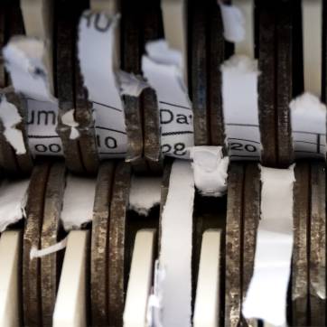 Makulator (FOTO: Shutterstock)