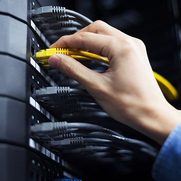 Netværk i datacenter, FOTO: zhuyufang/iStockPhoto