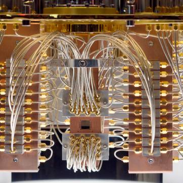IBM quantum computer at CES 2020 (FOTO: boykov/Shutterstock)