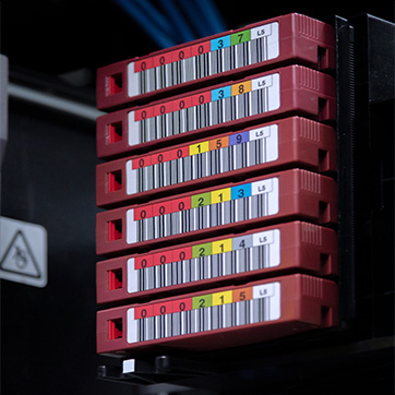 Tape storage. FOTO: Yentafern/Shutterstock