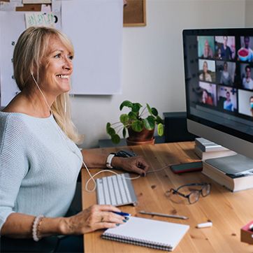 Videokonference ved hjemmearbejdsplads. FOTO: Girts Ragelis/Shutterstock